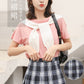 Plaid Pleated Skirt Skirt Jk Uniform Skirt Women's College Style