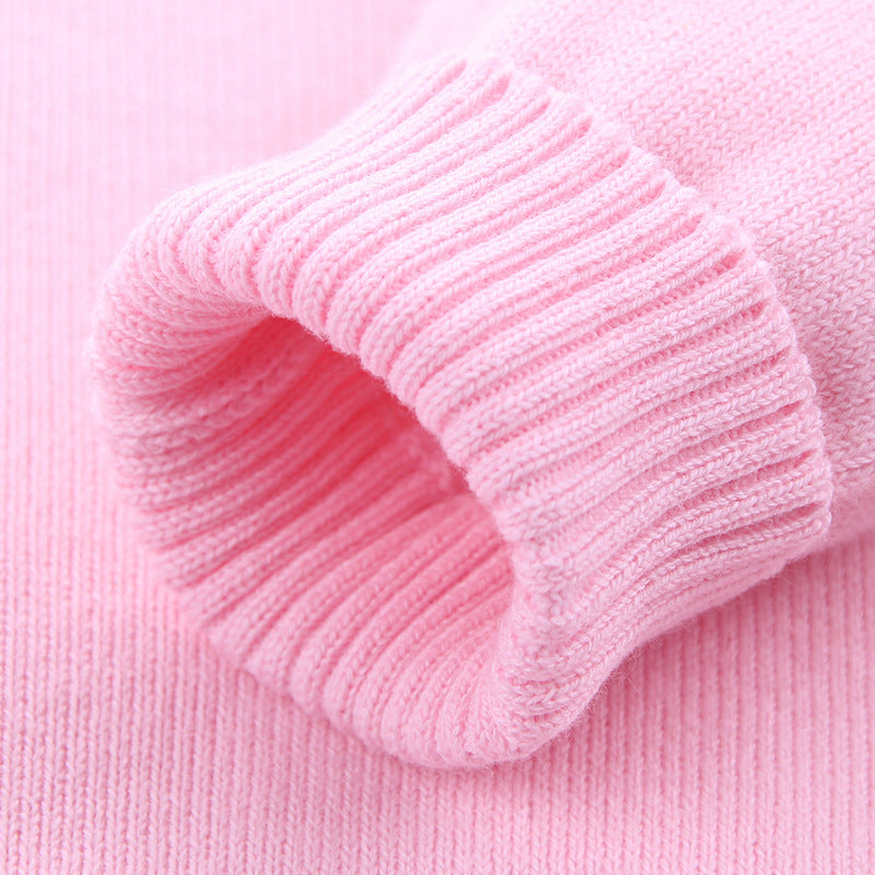 Pull cardigan brodé pour enfant