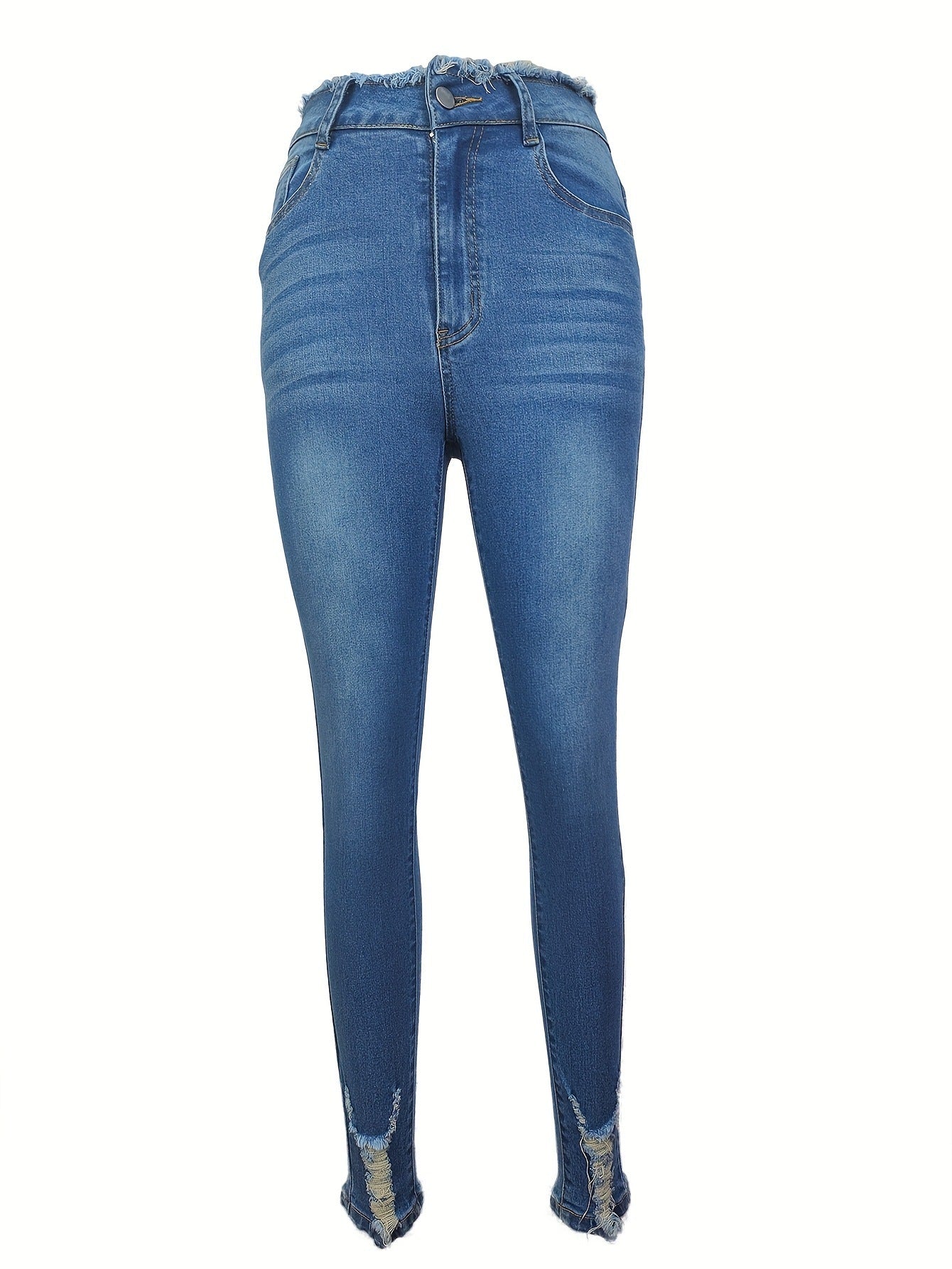 Women's Classic High Waist Slim Elastic Pants