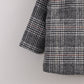 Children Casual Fashion Cotton Small Suit Gray