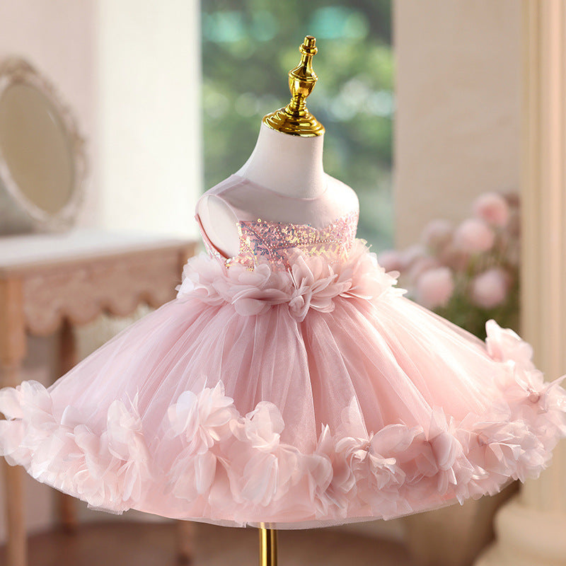 Princess Dress Birthday Full-year Beautiful Tulle Tutu