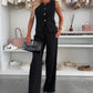 Women's Clothing Vest Casual Pants Two-piece Set