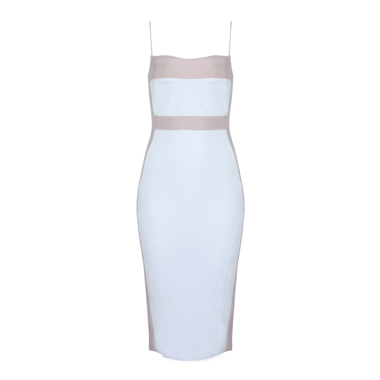 High waist fashion suspender dress