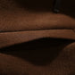 Double-faced Woolen Coat With Wool Horn Buttons