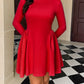 European And American Style Long Sleeve Dress Women's Clothing