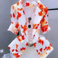 Thin Cardigan Sunscreen Printed Coat Slim-fitting Suit
