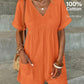 Batwing Sleeve Pocket Patched Romper