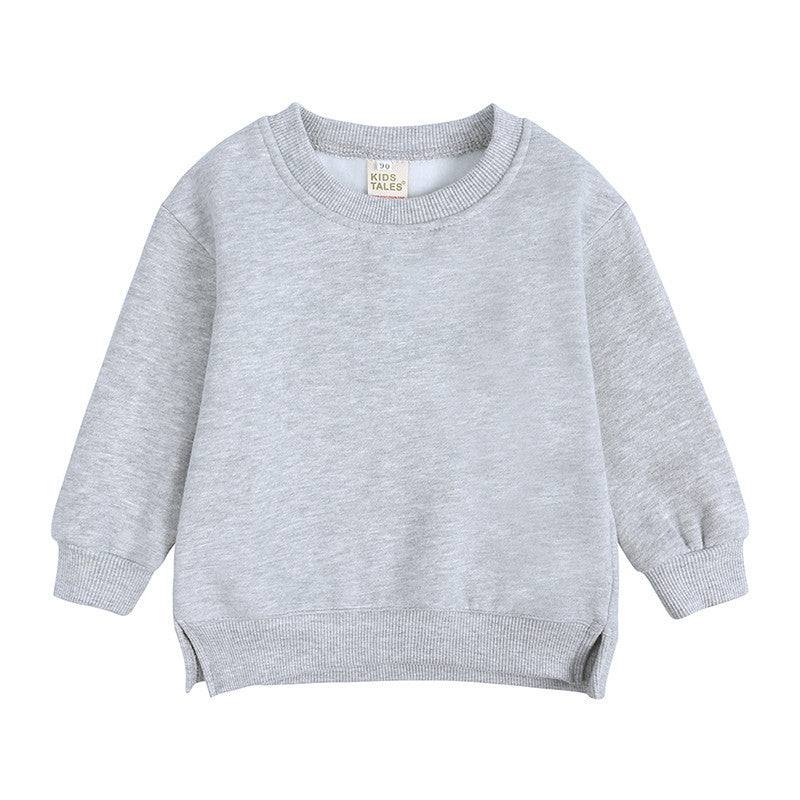 Girls' Bear Ears Thick Long Sleeved Sweater