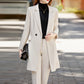 Casual Professional Suit Khaki Trench Coat