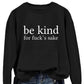 All-matching Women's Letter Simplicity Top