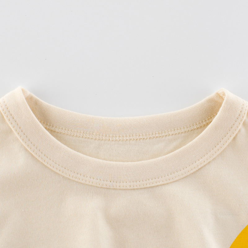 Nouveau t-shirt d'été à manches courtes pour enfants