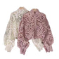 Women's New Korean Style Fashion Flare Sleeve Shirt