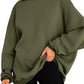 Pull à capuche ample surdimensionné pour femme