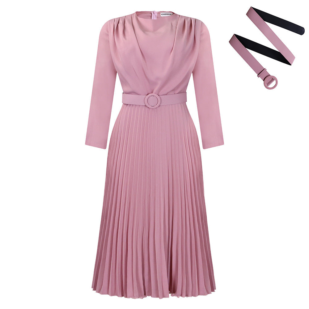 OL Solid Color African Plus Size Dress