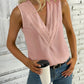 Women's Deep V Design Casual Sleeveless Shirt Top