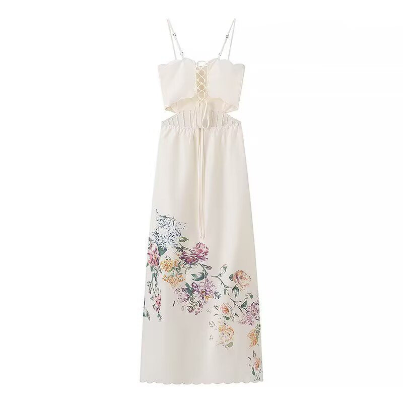 Women's Design Embroidered Printed Dress