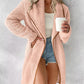 Women's Lapel Plush Coat