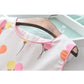 Girls' round neck sleeveless vest skirt