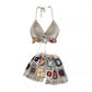 Summer New Bikini Vacation Travel Knitted Hollow Suit