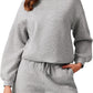 Women's Long-sleeve And Shorts Casual Sportswear Set