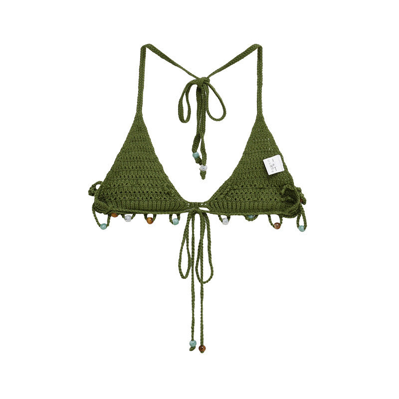 Handmade Pearl Crocheted Top Camisole