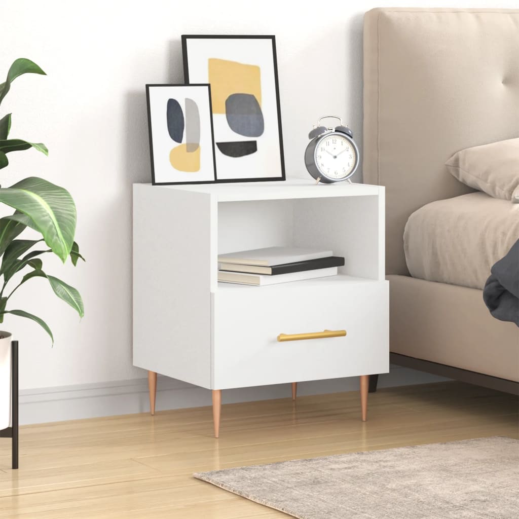 bedside table 40x35x47.5 cm, engineered wood,   bedside table Sonoma oak