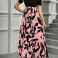 Womens SpringSummer Bestseller Floral Print Crew Neck Dress