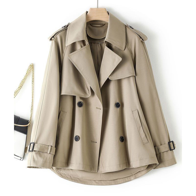 Short British Loose Drooping Coat