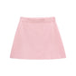Short-sleeved Knitted Top Mini Skirt Suit