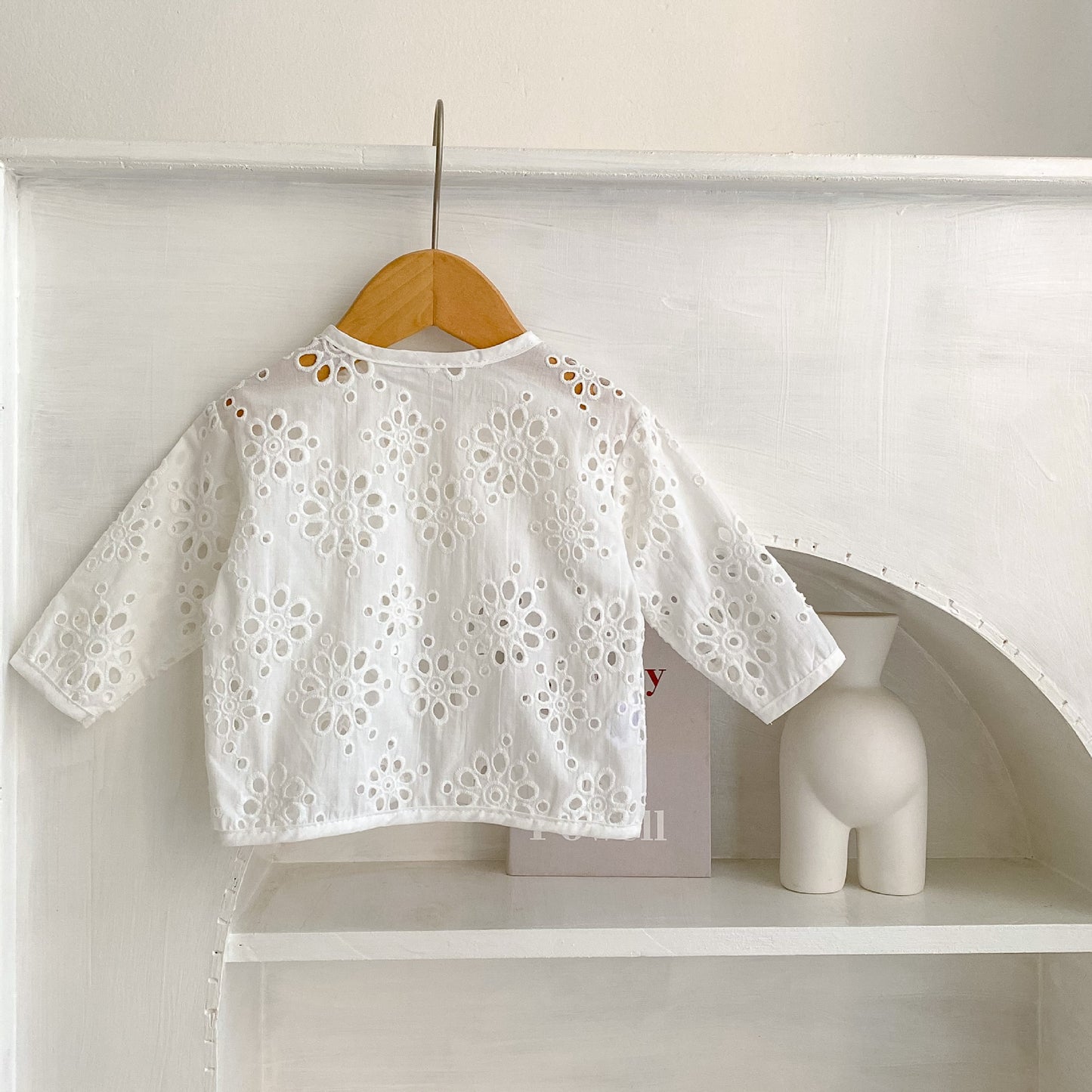 Manteau fin à manches longues pour filles