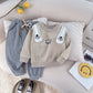 Spring And Autumn Children Sweater Pants Suit