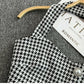Fashionable Houndstooth Camisole Design Sense