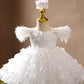 Girls Light Luxury Minority High-end Flower Dress