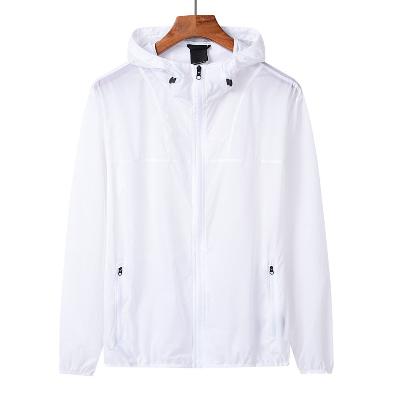 Summer Thin Hooded Jacket Couple Outdoor Casual Jacket