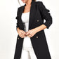 European And American Women's Casual Double-breasted Suit Jacket