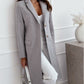 Manteau mi-long en laine à boutons Simplicity