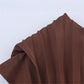 Spring New All-matching Slim Fit Slimming Casual Shoulder Pleated Dress