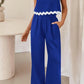 Cotton And Linen Casual Sleeveless Vest Women's Pants Two-piece Set