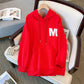 Loose And Slim Pullover Hooded Sweater For Women