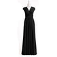 More Than Multiple Wear Rope Cross Backless Bandage One-piece Dress Long And Short