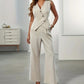 Fashion Solid Color Long Women's Clothing Suit