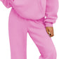 Autumn And Winter Casual Hooded Sweatshirt Oversized Wide-leg