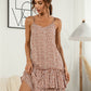 Summer New Polka Dot Sling Ruffle Dress