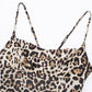 Female Animal Print Backless Dress