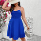 Bodycon Over-the-knee With Back-tie Detail Elegant Dress