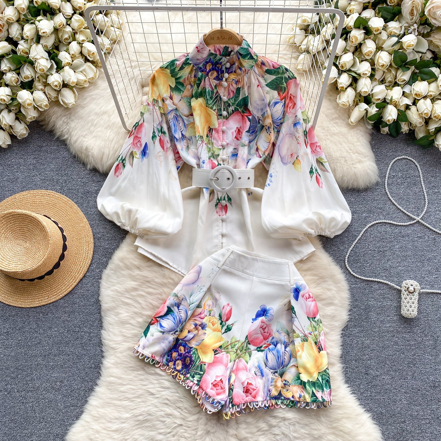 Court Suit Spring Women's Design Print