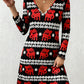 Personality Deep V Neck Casual Fashion Dress