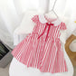 Children's striped dress