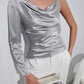 Solid Color Striped European And American Camisole Vest