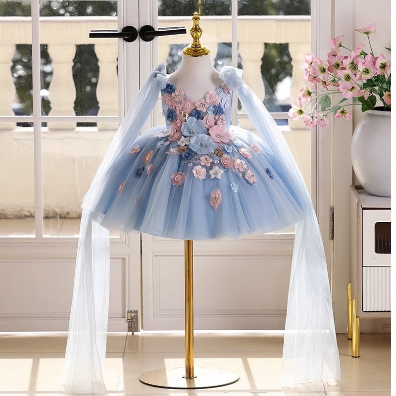 Girl Host Piano Performance FARCENT Princess Dress